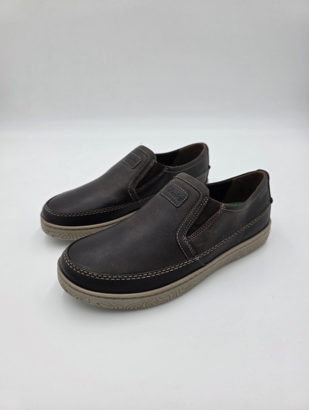 Clarks Men’s Hodson Step Sneaker Size: 7 Color: Beeswax Leather NWOB